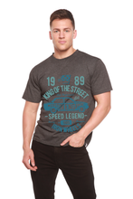 Load image into Gallery viewer, King Of The Street Men's Bamboo Viscose/Organic Cotton Short Sleeve Graphic T-Shirt
