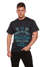 Load image into Gallery viewer, King Of The Street Men's Bamboo Viscose/Organic Cotton Short Sleeve Graphic T-Shirt
