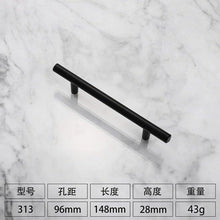 Load image into Gallery viewer, Kitchen Door T Bar Pull Straight Handle Knobs Cabinet Pull Diameter 10mm Stainless Steel Handles Furniture Hardware Kitchen Door T Bar Straight Handle Pull Knobs Furniture Hardware Assist Bath Handle
