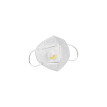 Load image into Gallery viewer, KN95 White Disposable Face Masks with Flow Exhalation Valve

