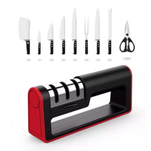 Load image into Gallery viewer, Knife Sharpener Professional Ceramic Tungsten Kitchen Sharpening System Tool
