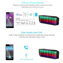 Load image into Gallery viewer, KOCASO LED Wireless Speaker Dynamic Multicolor Hands-Free
