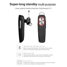 Load image into Gallery viewer, L9 Wireless Bluetooth-compatible Headphone With Microphone Bass Sport Earphones Universal Handsfree Hanging Ear Single Earhphone
