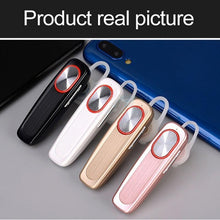 Load image into Gallery viewer, L9 Wireless Bluetooth-compatible Headphone With Microphone Bass Sport Earphones Universal Handsfree Hanging Ear Single Earhphone
