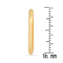 Load image into Gallery viewer, Ladies C Shape Tube Hoop Earrings
