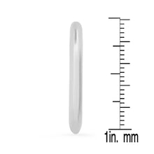 Load image into Gallery viewer, Ladies C Shape Tube Hoop Earrings
