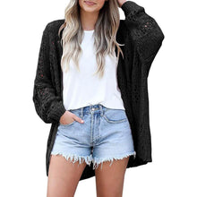Load image into Gallery viewer, Ladies Crochet Cardigan Sweater
