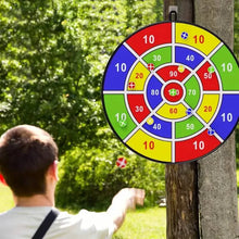 Load image into Gallery viewer, Large 29" Dart Board With Sticky Balls, Indoor &amp; Outdoor Fun Party Play Game Toys
