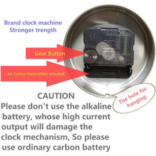 Load image into Gallery viewer, Large 3D Frameless Wall Clock Stickers
