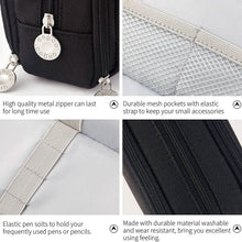 Load image into Gallery viewer, Large Capacity 3 Compartment Pouch Pencil Case
