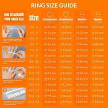 Load image into Gallery viewer, Large Oval Women Synthetic Zirconia Wedding Rings
