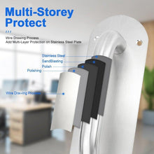 Load image into Gallery viewer, Large Size Door Handle Stainless Steel Furniture Handles  Door Knob Pull Handle Stainless Steel Flush Concealed Furniture Handle for Door Drawer Cupboard Cabinet Sliding Door
