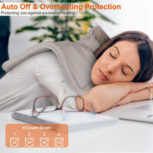 Load image into Gallery viewer, Large Weighted Heating Pad for Neck and Shoulders
