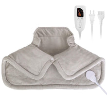 Load image into Gallery viewer, Large Weighted Heating Pad for Neck and Shoulders
