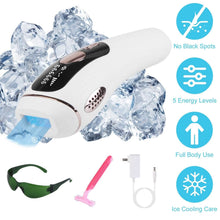 Load image into Gallery viewer, Laser Hair Removal Ice Cooling Permanent IPL
