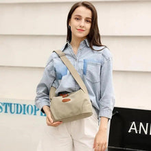 Load image into Gallery viewer, Lavish Style Canvas Crossbody Bag For Women And Girld Travel Bag Lightweighted Casual Shoulder Bag For Females
