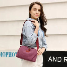 Load image into Gallery viewer, Lavish Style Canvas Crossbody Bag For Women And Girld Travel Bag Lightweighted Casual Shoulder Bag For Females
