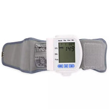Load image into Gallery viewer, LCD Digital Automatic Wrist Cuff Blood Pressure Monitor
