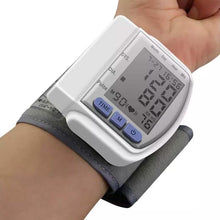 Load image into Gallery viewer, LCD Digital Automatic Wrist Cuff Blood Pressure Monitor
