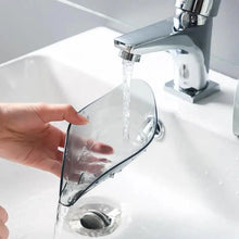Load image into Gallery viewer, Leaf Shape Soap Box Creative Drain Soap Holder Bathroom Soap Holder Free Perforated Soap Dish For Bathroom Suction Cup Soap Dish Soap Dish with Draining Tray Soap Holder Saver for Shower Bathroom Keep Soap Bars Dry Clean
