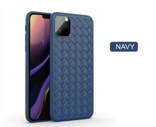 Load image into Gallery viewer, Leather Breathable Mesh Phone Case Suitable For iPhone 14 13 11 Pro Max 12 Mini Xs 6S 7 8 Plus X XR Silicone Soft Thin Protective Exquisite Textures Case For Iphone Comfortable Grip Elegant Case For Smartphone
