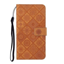 Load image into Gallery viewer, Leather Flip Case For iphone 11 12 13 Pro Max Mini Case Wallet Card Phone Cover For iphone  Genuine Leather 2 in 1 Flip Simple Magnetic Cover For iPhone
