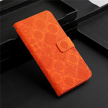 Load image into Gallery viewer, Leather Flip Case For iphone 11 12 13 Pro Max Mini Case Wallet Card Phone Cover For iphone  Genuine Leather 2 in 1 Flip Simple Magnetic Cover For iPhone
