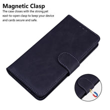 Load image into Gallery viewer, Leather Phone Case Wallet Cover For iPhone XR XS 10 11 Pro 12 mini 13 Pro Max Flip Stand Case Simple Skin-Friendly PU Leather Case Wallet Protective Case Flip Shockproof Mobile Phone Case
