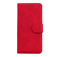 Load image into Gallery viewer, Leather Phone Case Wallet Cover For iPhone XR XS 10 11 Pro 12 mini 13 Pro Max Flip Stand Case Simple Skin-Friendly PU Leather Case Wallet Protective Case Flip Shockproof Mobile Phone Case
