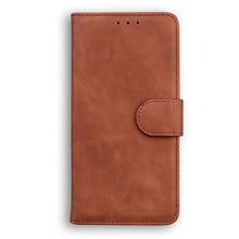 Load image into Gallery viewer, Leather Phone Case Wallet Cover For iPhone XR XS 10 11 Pro 12 mini 13 Pro Max Flip Stand Case Simple Skin-Friendly PU Leather Case Wallet Protective Case Flip Shockproof Mobile Phone Case

