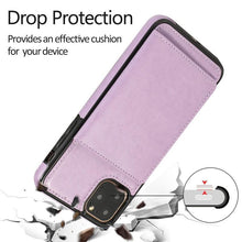Load image into Gallery viewer, Leather Wallet Case For iPhone 11 Pro Max XS Max XR X 8 7 6S 6Plus 5 5S With Stand Card Pocket Case Cover Shockproof Texture PU Leather  Wallet Cover
