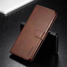 Load image into Gallery viewer, Leather Wallet Case for Xiaomi 12T 12X 11T Mi 11 Lite Poco M4 M3 X4 X3 Pro F3 Redmi 10C 9C 9A Note 11S 10 9S 8T Pro Flip Cover Card Holder  Wallet Flip Protective Phone Case
