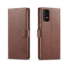 Load image into Gallery viewer, Leather Wallet Case for Xiaomi 12T 12X 11T Mi 11 Lite Poco M4 M3 X4 X3 Pro F3 Redmi 10C 9C 9A Note 11S 10 9S 8T Pro Flip Cover Card Holder  Wallet Flip Protective Phone Case
