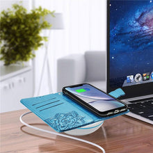 Load image into Gallery viewer, Leather Wallet Case For Xiaomi Redmi 10A 10C 9 9A 9C 9T 8 8A 7 7A 6 6A Case Redmi Note 11 11E 11S 10 10S 9 9S 8 8T 7 Pro Cover Wallet Flip Cover with Mobile Phone Holder and Card Slot Magnetic PU Leather Wallet Case

