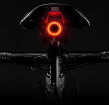 Load image into Gallery viewer, LED Bicycle Waterproof USB Charging Taillight Cycling Flashlight Auto Brake Sensing Smart Bicycle Rear Brake Lights Braking Sensing Taillights USB Rechargeable Ultra Bright LED Warning Bicycle Flashlight
