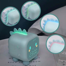 Load image into Gallery viewer, Led Cartoon Alarm Clock Voice Control Digital
