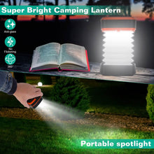 Load image into Gallery viewer, LED Collapsible Solar Camping Lantern
