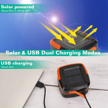 Load image into Gallery viewer, LED Collapsible Solar Camping Lantern
