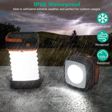 Load image into Gallery viewer, LED Collapsible Solar Camping Lantern
