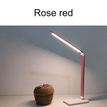 Load image into Gallery viewer, Led Desk Lamps USB Eye-Protection Table Lamp 5 Dimmable Level Touch Night Light For Bedroom Bedside Reading Decorative Table Lamp Cute Study Lamps for Bedroom Décor
