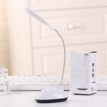 Load image into Gallery viewer, LED Desk Light Table Lamp Reading Book Light 3xAAA Battery Desk Lamp Mini Eye Protection Office Bedroom Bedside LED Study Table Decorative Table Lamp Cute Study Lamps for Bedroom Décor
