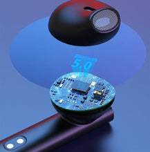 Load image into Gallery viewer, LED Display Bluetooth 5.0  Wireless Headphone Magnetic 9D Stereo Sound Earbud Sports Easy Pairing Earphone With Microphone Bluetooth In Ear Built-in Mic Headset For Sport Black Headphones Wireless Light Weight Design
