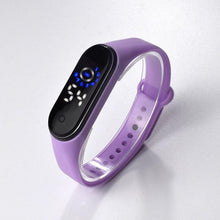 Load image into Gallery viewer, LED Electronic Boys Girls Watch Digital Silicone Wristwatch Fashion Casual Universal Watch Unisex Sport Watch Led Digital Silicone Strap Digital LED Sports Watch For Women Kids
