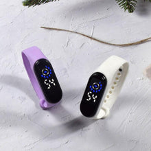 Load image into Gallery viewer, LED Electronic Boys Girls Watch Digital Silicone Wristwatch Fashion Casual Universal Watch Unisex Sport Watch Led Digital Silicone Strap Digital LED Sports Watch For Women Kids
