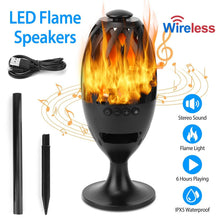 Load image into Gallery viewer, LED Flame Speakers Torch
