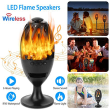 Load image into Gallery viewer, LED Flame Speakers Torch
