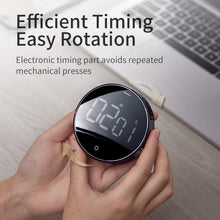 Load image into Gallery viewer, LED Magnetic Digital Timer For Kitchen Cooking Countdown Alarm Clock Digital Kitchen Timer, Large Magnetic LED Countdown Timer with Constant Light Function for classrooms 3-Level Volume Quiet Egg Timer for Children  Electronic Cooking Countdown Timer
