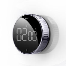 Load image into Gallery viewer, LED Magnetic Digital Timer For Kitchen Cooking Countdown Alarm Clock Digital Kitchen Timer, Large Magnetic LED Countdown Timer with Constant Light Function for classrooms 3-Level Volume Quiet Egg Timer for Children  Electronic Cooking Countdown Timer

