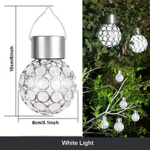 Load image into Gallery viewer, LED Outdoor Solar Lights Garden Light Chandelier Hanging Lamp
