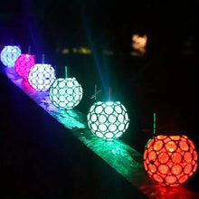 Load image into Gallery viewer, LED Outdoor Solar Lights Garden Light Chandelier Hanging Lamp
